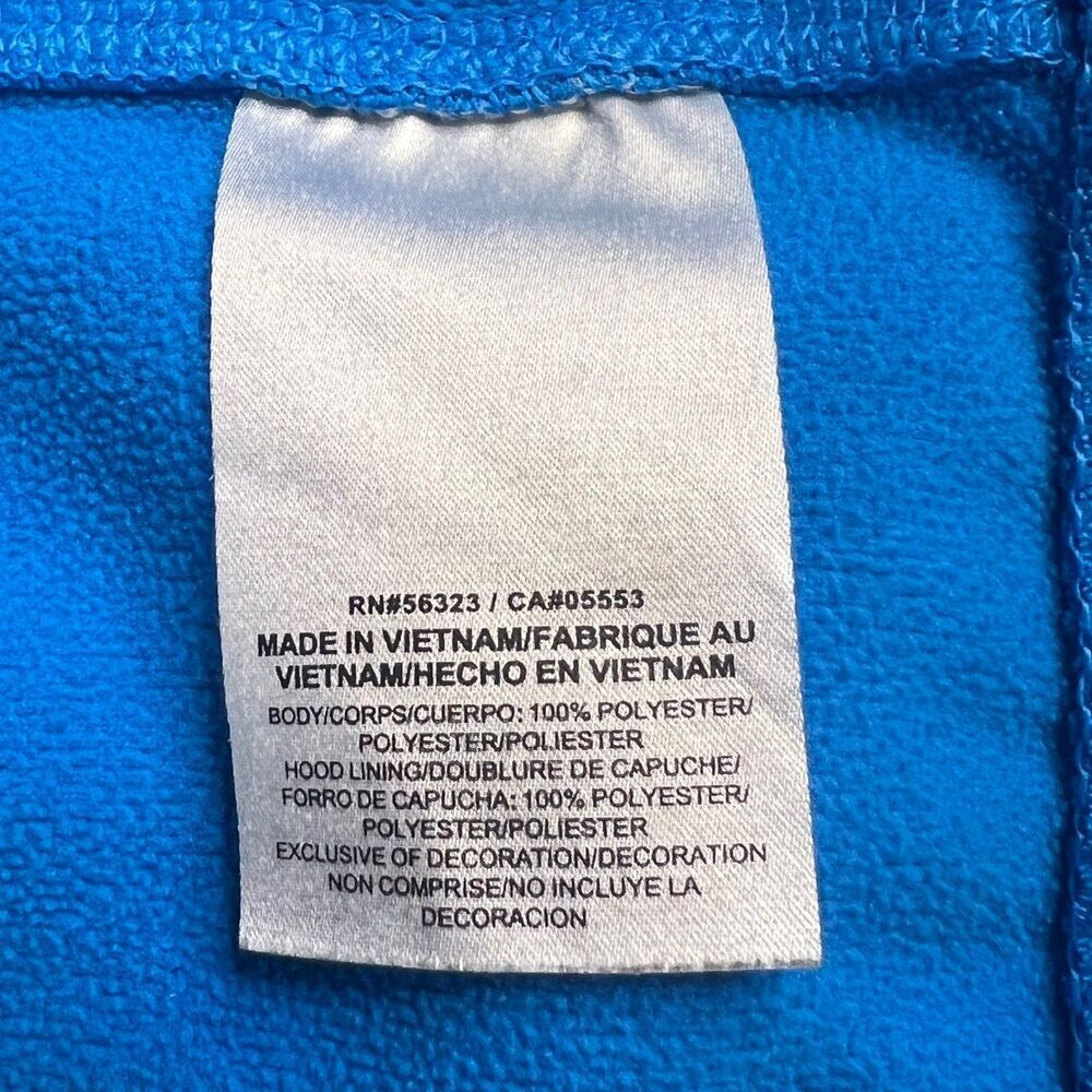 Nike Therma-FIT Hoodie Pullover Blue White Swoosh Men's Size Medium - Picture 8 of 9